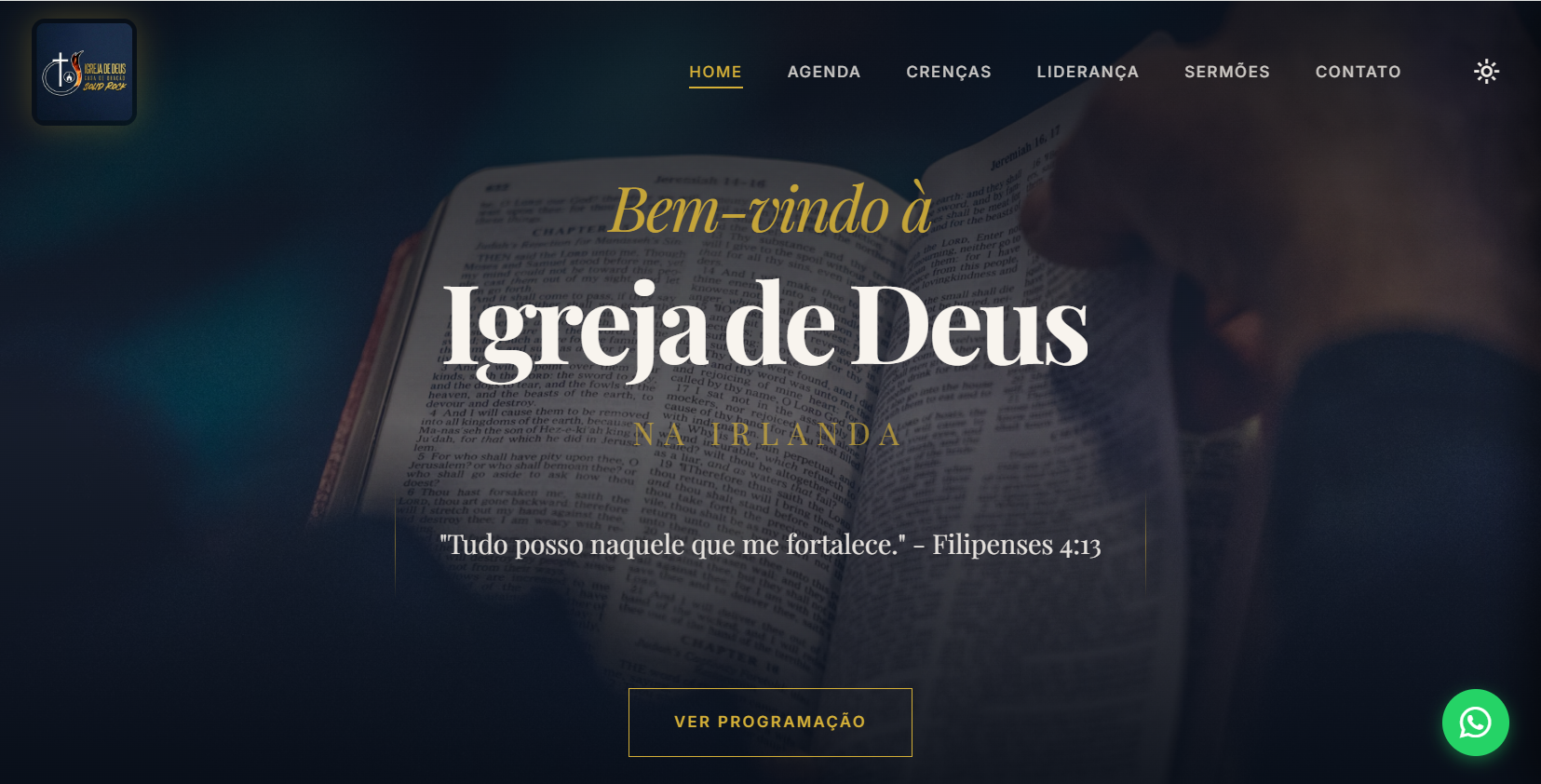 Igreja de Deus na Irlanda Website